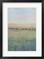 Framed Open Meadow View I