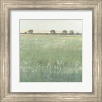 Framed Green Meadow I