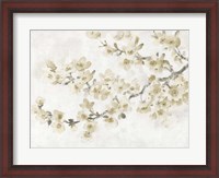 Framed Neutral Cherry Blossom Composition I