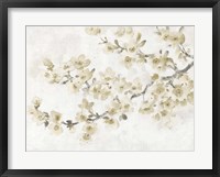 Framed Neutral Cherry Blossom Composition I