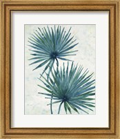 Framed 'Palm Leaves I' border=