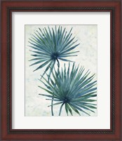 Framed 'Palm Leaves I' border=