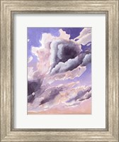Framed Amethyst Cumulus II