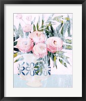 Framed Bleached Bouquet I