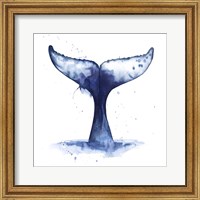 Framed Whale Wave II