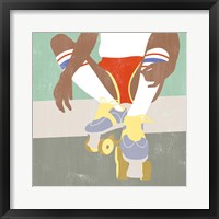 Framed Derby Dames I