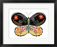 Framed Butterfly Petals I