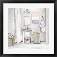 Framed 'Neutral Bath I' border=