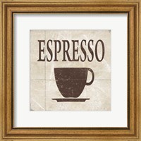 Framed 'Simply Coffee II' border=