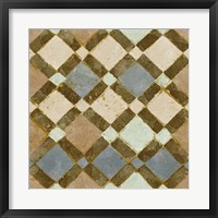 Framed Tile of Squares I