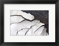 Framed Abstract Fissure I
