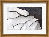 Framed Abstract Fissure I