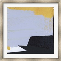 Framed Black & Yellow II