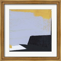 Framed Black & Yellow II