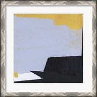 Framed 'Black & Yellow II' border=
