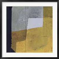 Framed Black & Yellow III