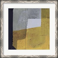 Framed 'Black & Yellow III' border=