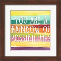 Framed Rainbow of Possibilities II