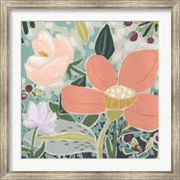 Framed Garden Confetti I