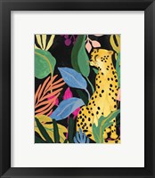 Framed 'Cheetah Kingdom II' border=