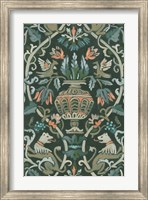 Framed Verdant Tapestry I