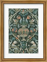 Framed Verdant Tapestry I