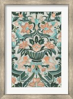 Framed Verdant Tapestry II