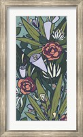 Framed Lush Tropic Panel II