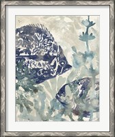Framed Seafloor Fresco II