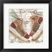 Pinecone Lodge I Framed Print