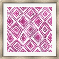 Framed Eclectic Textile I