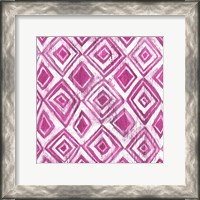 Framed Eclectic Textile I