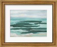 Framed Mint Surf I