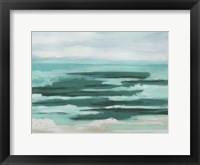 Framed Mint Surf I