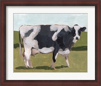 Framed Cow Portrait I