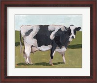 Framed Cow Portrait I