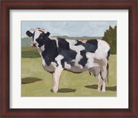 Framed Cow Portrait II