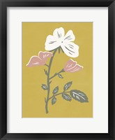 Framed Blossom Bud I