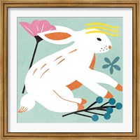 Framed Easter Bunnies III