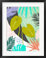 Framed Jazzy Jungle I