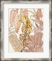 Framed Blush Cheetah I