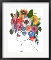 Flower Lady I Framed Print