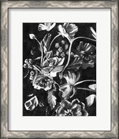 Framed 'Enchanted Bloom I' border=