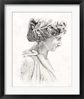 Framed 'Greek Statue I' border=