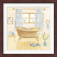 Framed Golden Bath II