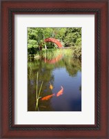 Framed Alabama, Theodore Bridge and Koi Pond at Bellingrath Gardens