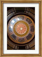 Framed Alabama, Montgomery, State Capitol Building Dome