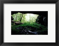 Framed Entrance to Russell Cave National Monument, Alabama