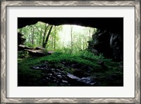 Framed Entrance to Russell Cave National Monument, Alabama