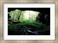 Framed Entrance to Russell Cave National Monument, Alabama